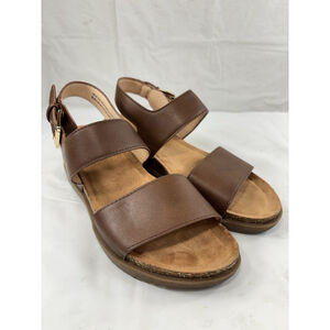 Flex Step Nolen Sandals Size 5.5 M cork wedge